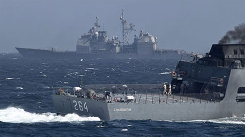 Buques rusos rescatan del mar cuerpos de víctimas de los terroristas en Siria